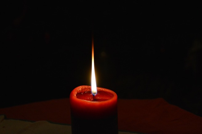 candle red